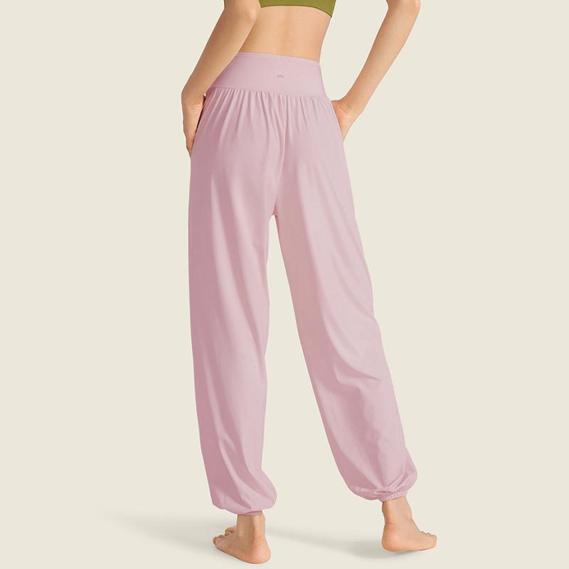 Lulu Women's Quick-Dry Loose Fit Drawstring Yoga Pants