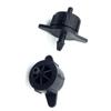 50 Pcs Adjustable Flow Pressure Compensating Dripper Emitter Shunt 2L/8L Shunt Irrigation Dripper Garden Drip System Fixed Flow