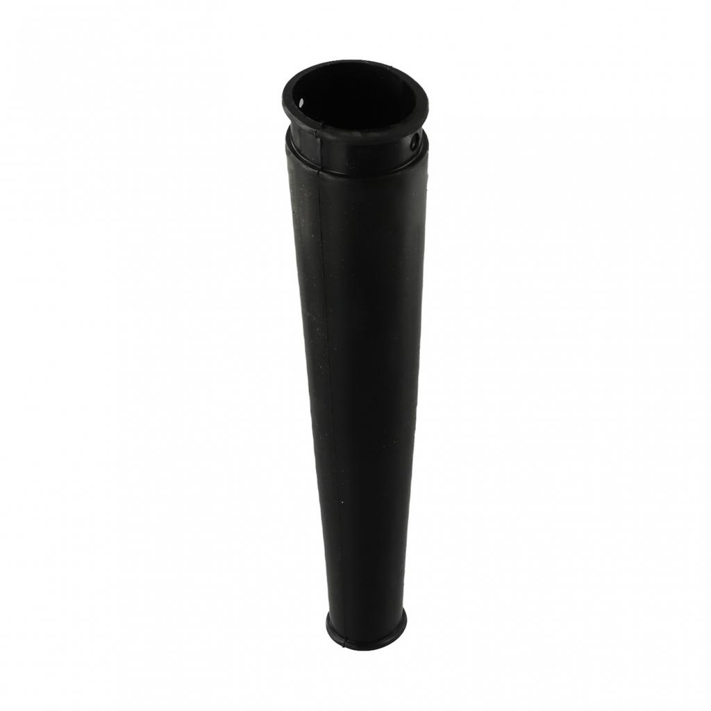 Black Plastic Attachment Short Suction Nozzle Compatible with Blowers 1232454