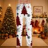 Men's Christmas Print Pajama Pants for and Sleep