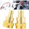 A42F 2Pcs A/C R134a To R1234yf Conversion Kit,Quick Adapter Adjustable Highandlow Voltage Connector,For Air Conditioner