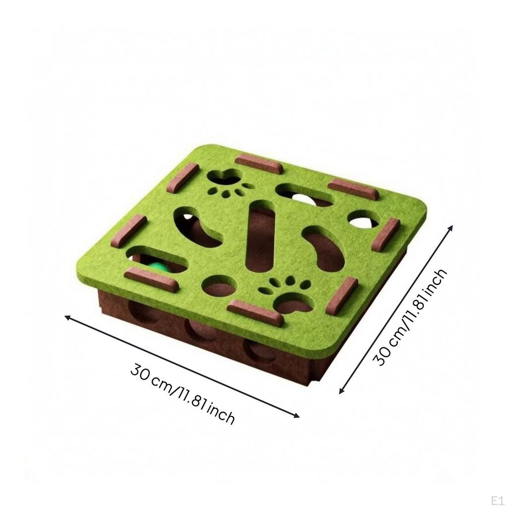 Cat Puzzle Maze Toy | Compact LowProfile Size, with Balls, for Boredom Relief 1