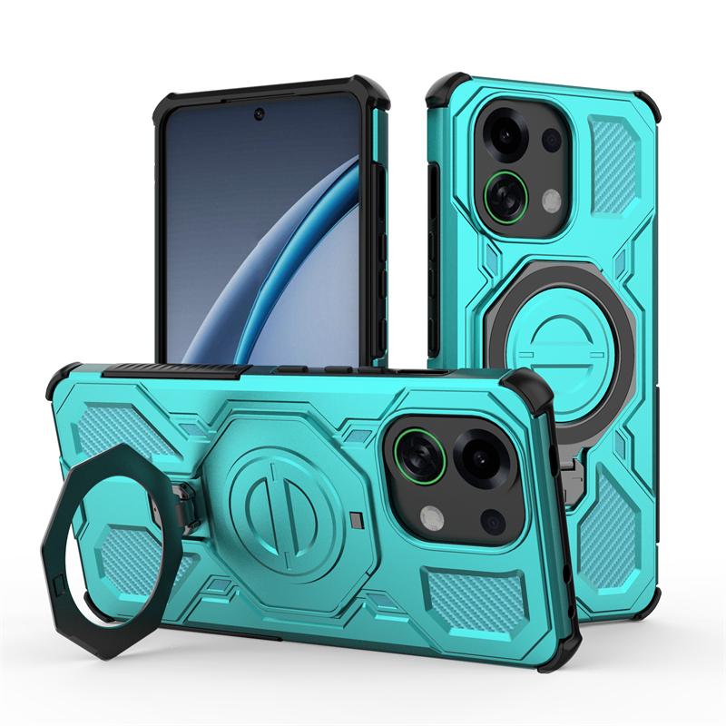 Magnetic Wireless Charge Cover For Oppo K13 Turbo Pro Phone Holder Case For Oppo K13 Turbo Pro Cover For Oppo K13 Turbo Pro Case