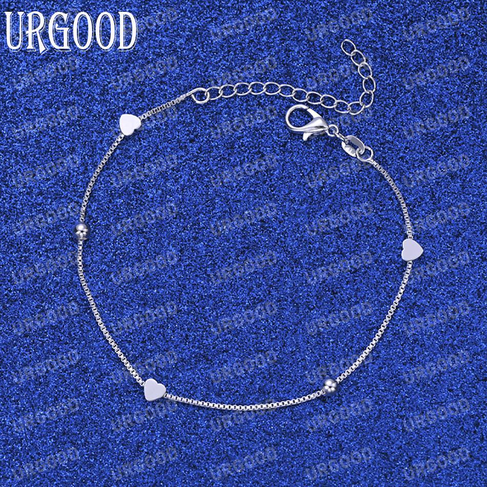 925 Sterling Silver Women's Love Bracelet Fashion Wedding Jewelry