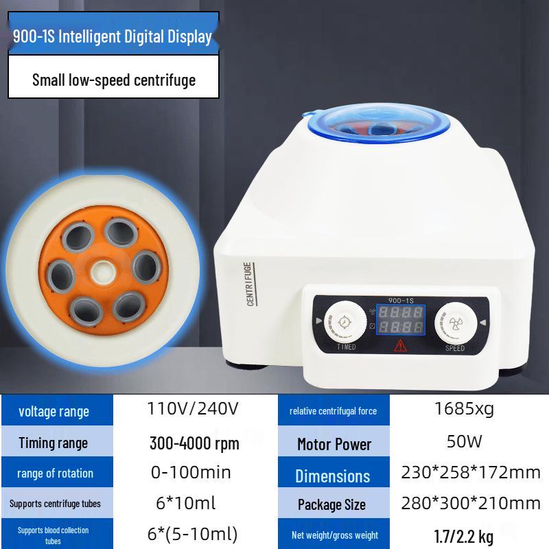Compact Benchtop Centrifuge 900-2/800PRO for Beauty and Serum Separation