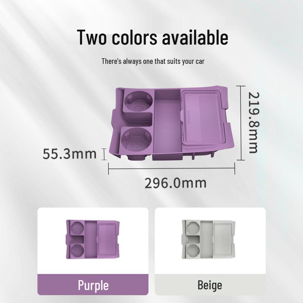 Mazda EZ-60 Center Console Storage Box 2025 Lower Layer Car Interior Accessory.