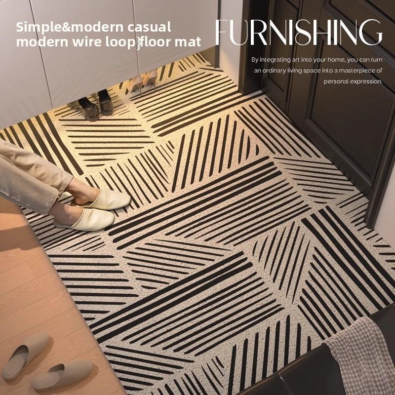 Pvc Entryway Door Mat With Antislip Durable Design For Home And Commercial Use