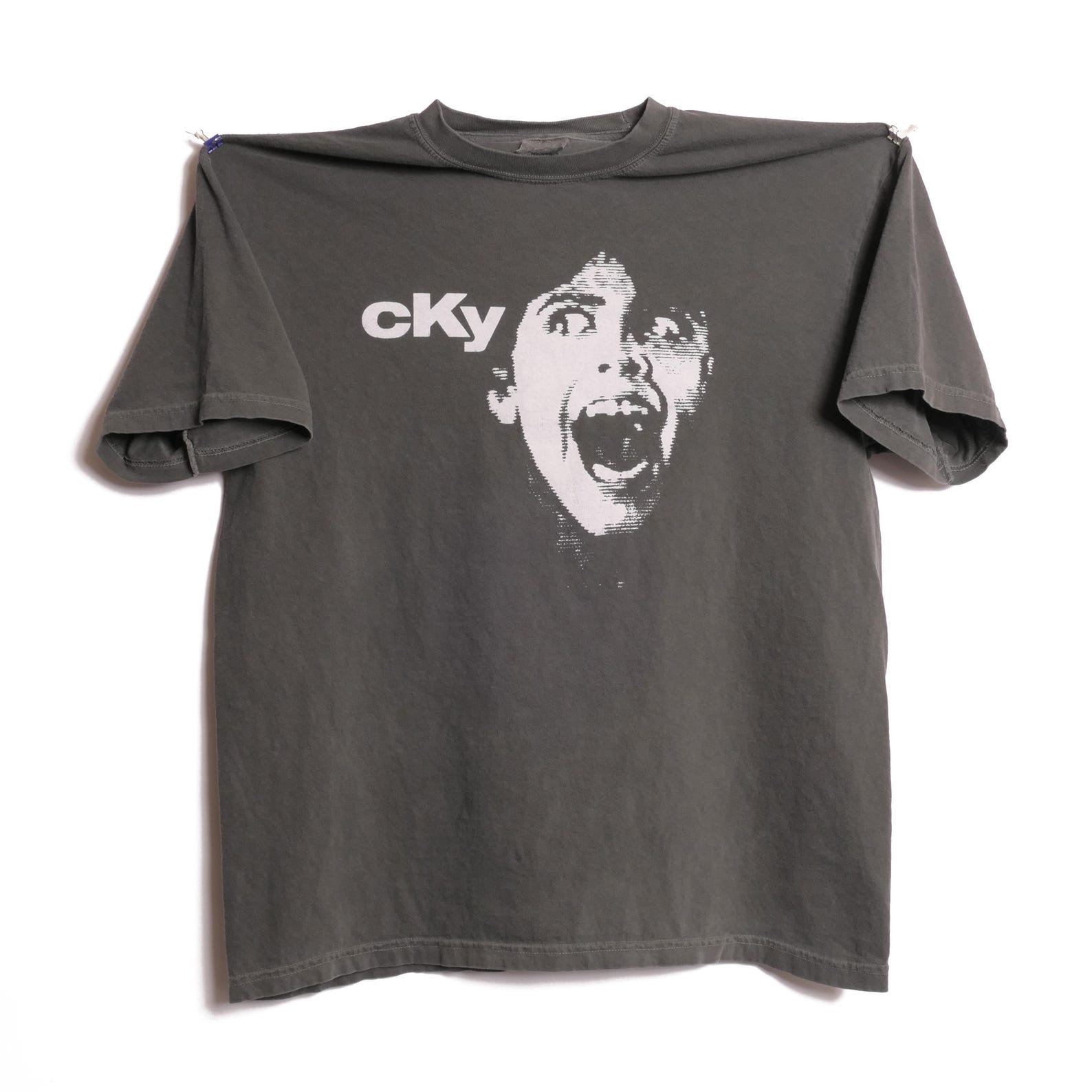 CKY Sleepaway Camp Band Tee Jackass Heavy Metal Doom Grunge Rock n Roll Shirt Show Bam Margera Horror Movie Promo Shirt Ultra Faded - XL 2XL