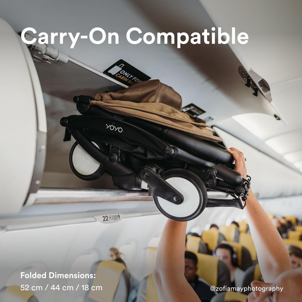 Stokke (Official) YOYO Newborn Pack for Strollers (0-6 Months), Type A, Taupe (Sold Separately)