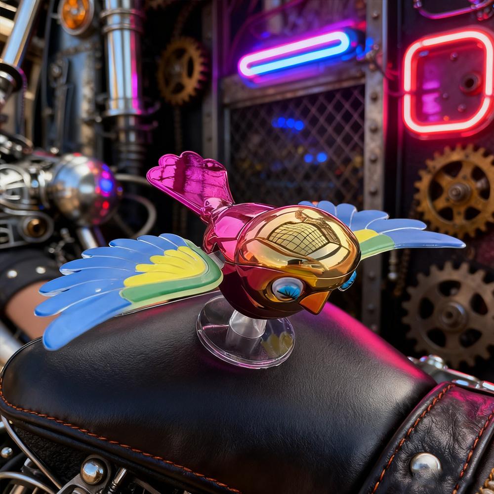 Creative Cute Simulated Flying Bird Car Ornament Home Decor Versatile Scenarios ABS Material Car Interior Decoration