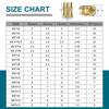 350pcs Set of Threaded Inserts Convenient & Reliable Knurled Brass Female Thread Nuts Inserts Assortment Set for Plastic