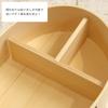 Magewappa Bento Single Plain 750cc Box, Medium, Oval, Tier, Wood,