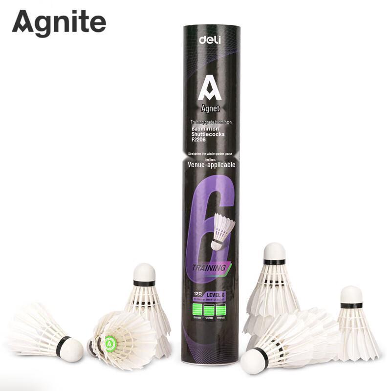 Deli Angenait F2206 Natural Feather Badminton Shuttlecocks