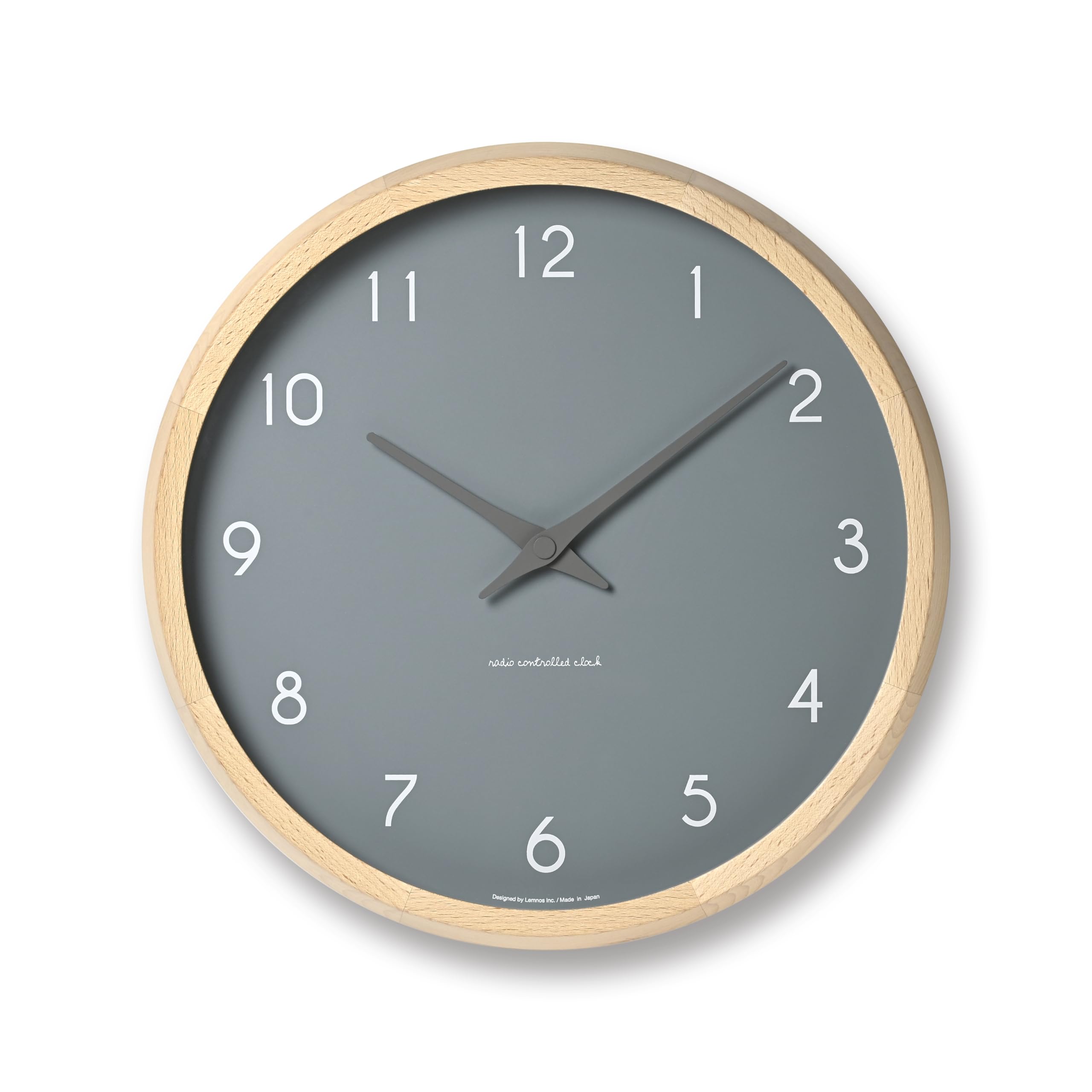 

Lemnos Campagne Couleur PC24-03 BL Analog Wall Clock, Blue