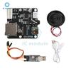 DC3.3-5.2V SF5A/ST5B Serial Port Mp3 Voice Chip Module Microcontroller Control Triggers Voice Module TF Card Custom Audio Module