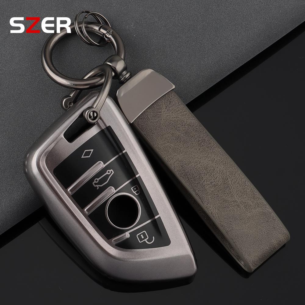 Soft TPU Car Key Case Cover Shell For BMW X1 X3 X5 X6 X7 1 3 5 6 7 Series G20 G30 G11 F15 F16 G01 G02 F48 Holder Bag Accessories