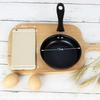 12cm Mini Round Flat Bottom Steak Egg Breakfast Frying Pan Non-stick Saucepan