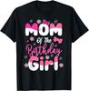 Mom Of The Birthday Girl Cat Kitty Family Matching T-Shirt