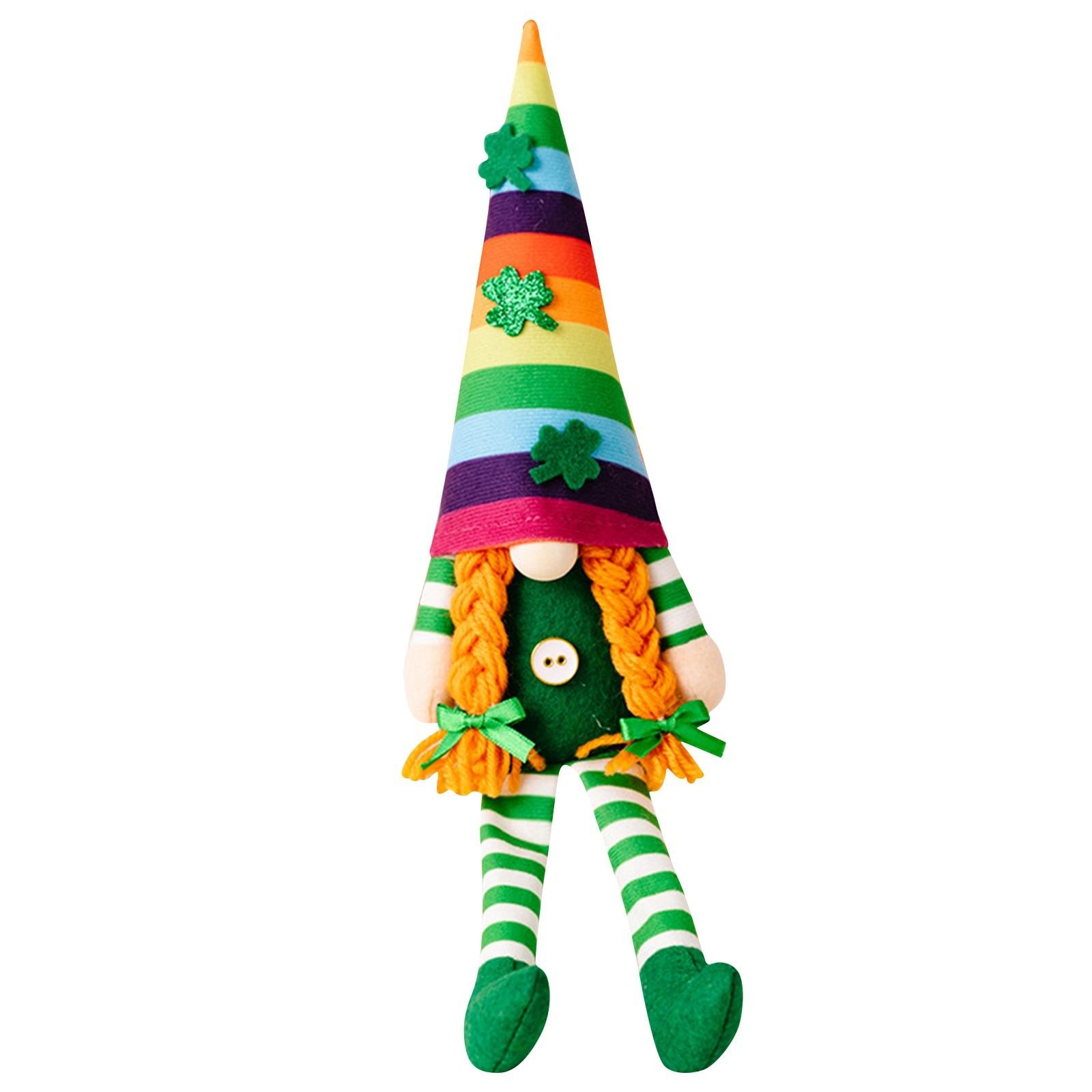 

улица. День Святого Патрика Украшения Куклы День Листа Кукла Рудольфа Безликая Кукла One Size