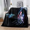 3D R-Resident Evil Gamer Area Blanket,Fashion Soft Cozy Living room Bedroom Sofa Bed Travel Blanket Child Birthday Gift