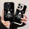 JT503 Geräumiger Astronauten-Planeten-Druck für iPhone 17 16 15 14 Pro Max Samsung S26 S25 Ultra A17 A07 A56 A16 A06 A05 Xiaomi 15T Redmi 15c 14C Weiche Hülle