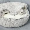 Soft Pet Sleep Bag Warm Dog Basket Round Cat Cushion Cats Dogs Mat Dog House Pet Cat Bed