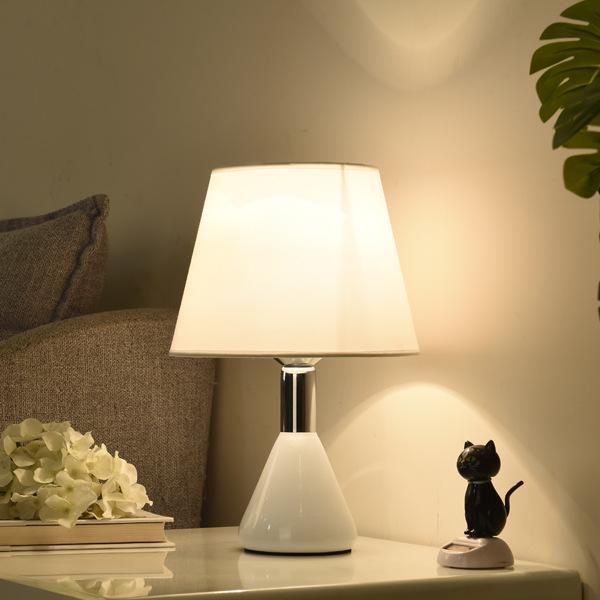 Modern LED Dimmable Bedside & Study Lamp with Eye Protection and Remote Control