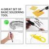 Digital Soldering Iron 80W With On/Off Switch Adjustable Temperature Lcd Welding Tools Ceramic Heater Soldering Tips