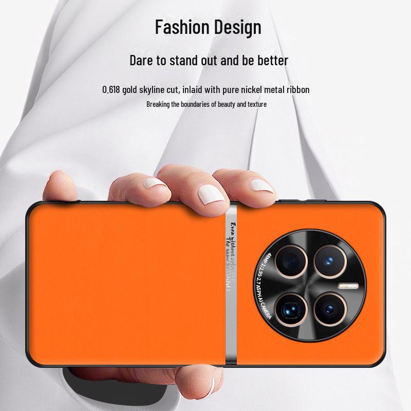 Huawei Mate50 Liquid Leather Anti-Fall Protective Case