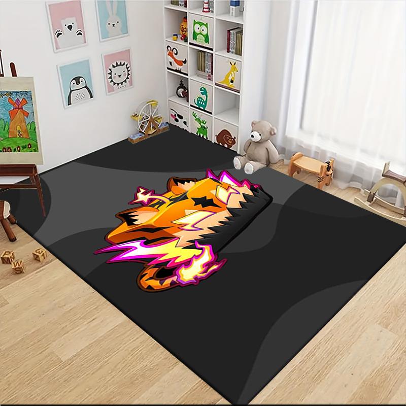 1Pc Cubes Expressions Colors Carpet Rug Customizable Soft Washable Antislip Home Living Room Sofa Mats Personalized Rug 091712