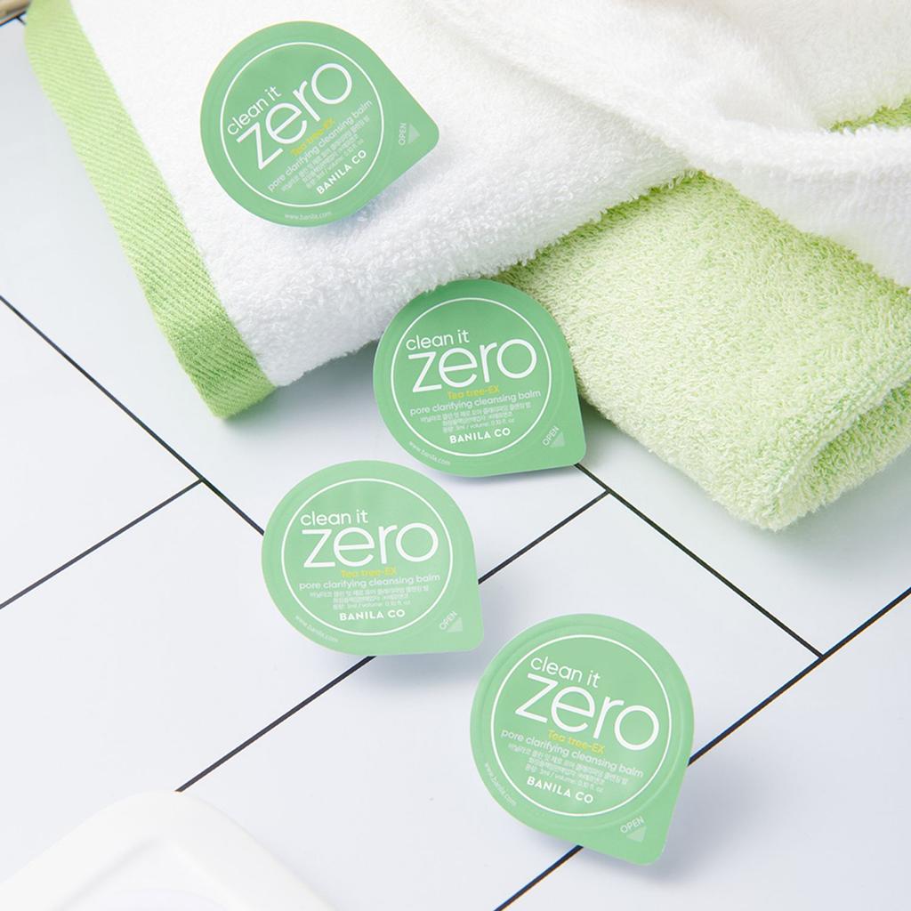 Clean It Zero Pore Clarifying Cleansing Balm 3ml X 16ea (travel Kit) ORIGINAL STORE