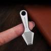 Durable Mini Pry Bar Titanium Zinc Zinc Alloy Small Tools Hexagon Wrench Keychain Pendant  Outdoor Multitool