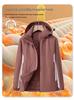 Unisex 2026 Winter Ski Jacket: Thick, Warm, Hooded Coat for Mountaineering