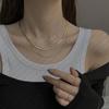 Double Layer Snake Clavicle Chain Necklace Female Fashion Hip-Hop Retro Unique Design Short