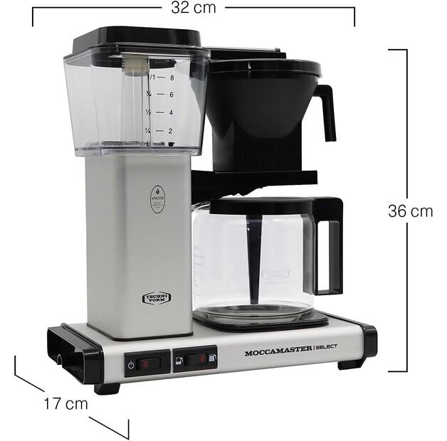 Coffee Maker Technivorm Moccamaster KBG Select Matte Silver (53982)