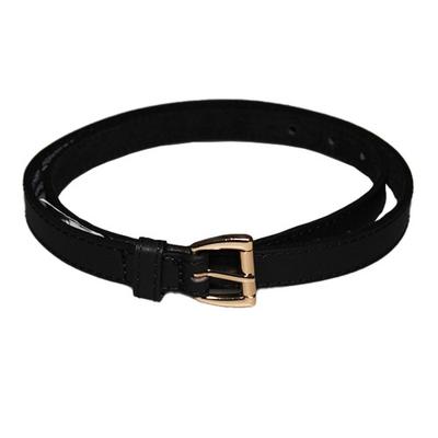 Womens/Ladies Leather Skinny Belt