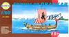 Semer Viking Dragon Ship 8th Century Plastic Model SME90902 1/60