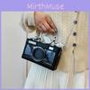 Transparent Pu Box Bag With Chain Strap For Daily Casuals And Street Style