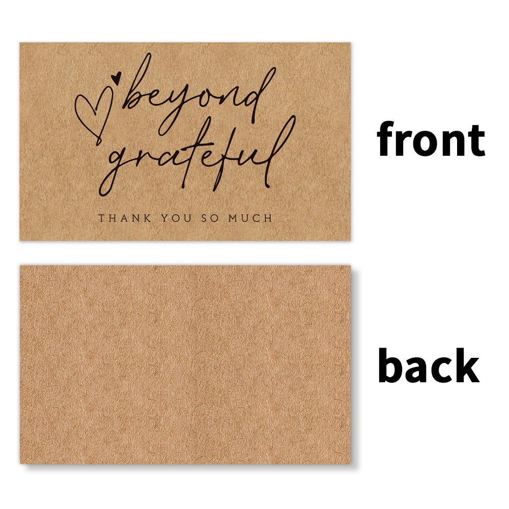 Bursdag tilpasset postkort Takk Kraft Paper Graduation X101