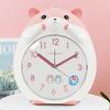 Alarm Clock Creative Cute Cartoon Children Students Silent Night Light Bedside Multifunctional Snooze Voice Lazy Alarm Clock