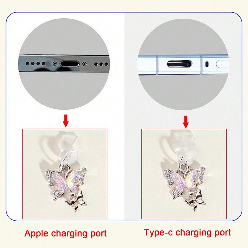 For Type-C Dust Plug Charging Port Protector Anti-dust Plug Cover Mobile Phone Accessories, Protection, Maintenance Dust Plugs