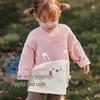 Labi Kinder Doppelseitiges Fleece Langarm Rundhals Oberteil