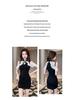 Chic Chinese-Style Off-Shoulder Bodycon Dress for Nightclub, Women's Fashion, Soft Technician Uniform