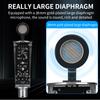KDES U87 AI XLR Condenser Microphone Professional Cardioid Studio Mic for Recording Podcasting Voice Over Streaming Home Studio