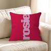 Ins Korean Sweet Pink Letters Pillowcases Home Bedding Decorative Pillow Cover Wedding Super Soft Pillow Case