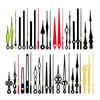 10/12/14/15/18set DIY Clock Hands for DIY Clock Making Multiple Sizes Available Great for Clock Repair DIY Crafts Easy Install