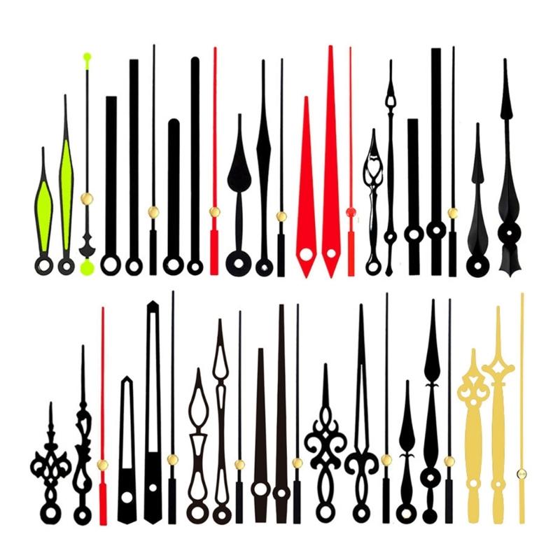 10/12/14/15/18set DIY Clock Hands for DIY Clock Making Multiple Sizes Available Great for Clock Repair DIY Crafts Easy Install