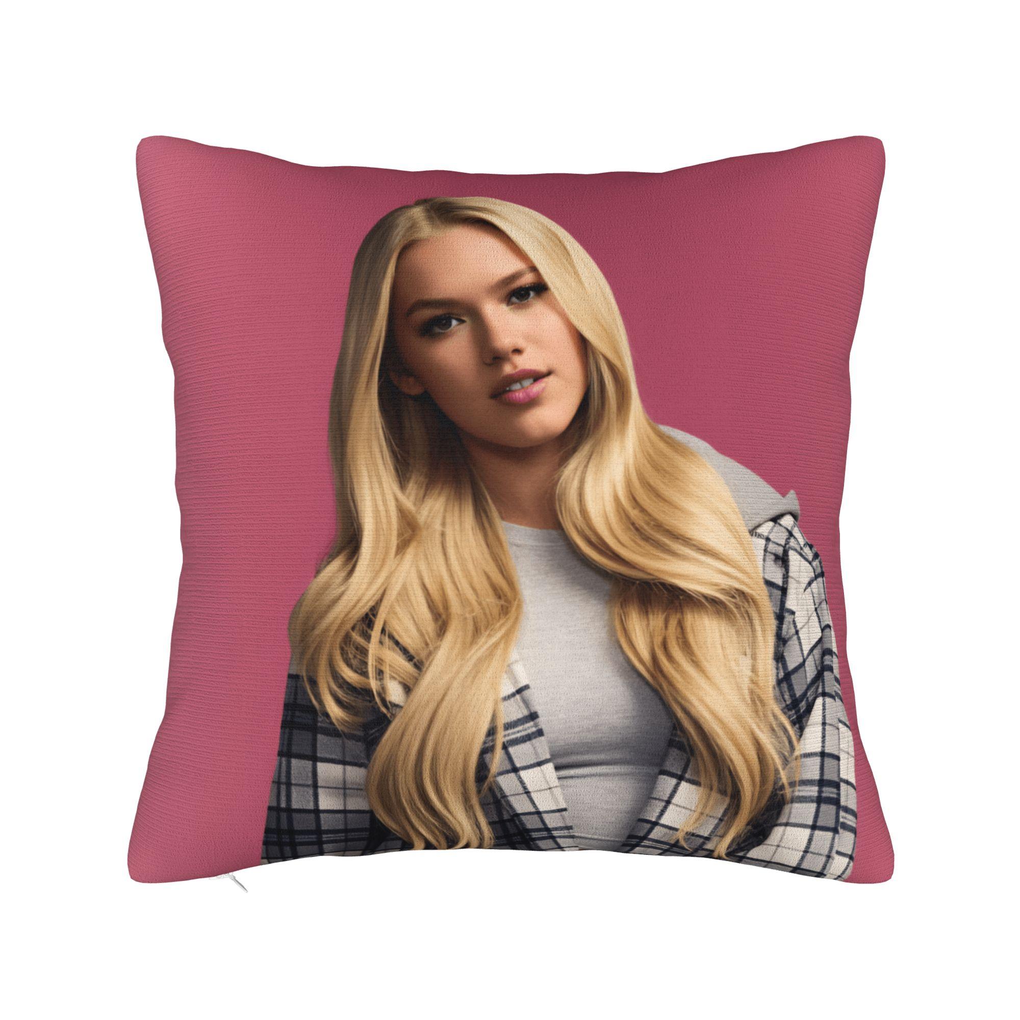Фрея Скай Британская Певица Актриса Наволочка Чехол для Подушки Квадратный Дизайн Наволочка Кавайные Наволочки Для Гостиной Стула 5050cm 1200₽