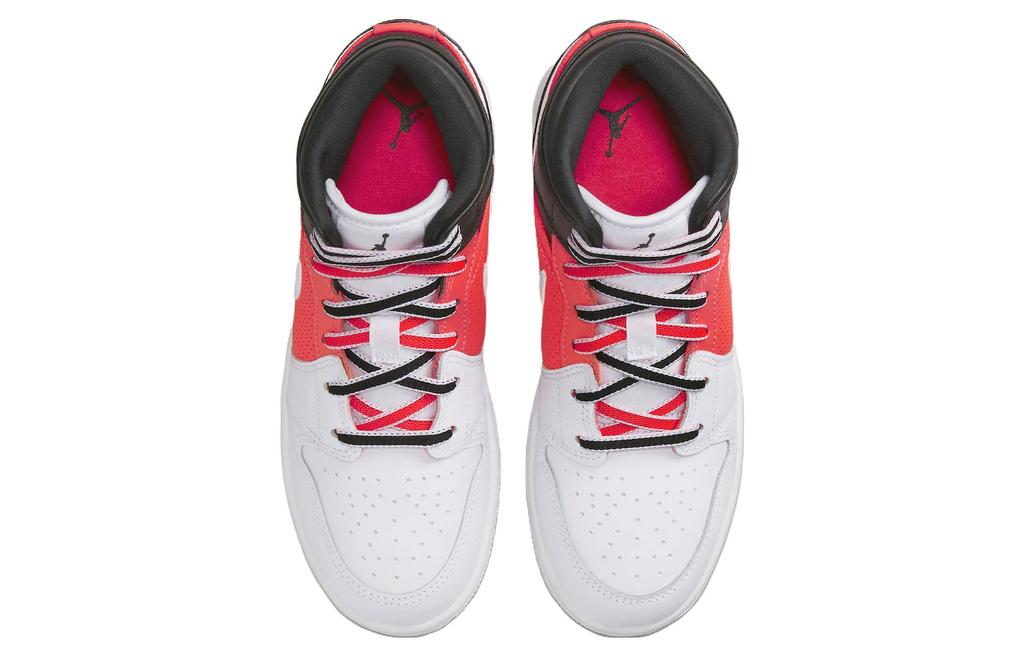 Jordan 1 Mid SE 'White Black Infrared' GS FB4417-016