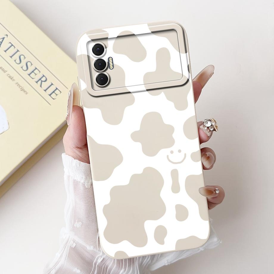For Tecno Spark 8P KG7H KG7 KG7n Case Liquid Silicone Soft TPU Back Cover For Spark8P 8 P Phone Funda Gothic Black Night Bumper